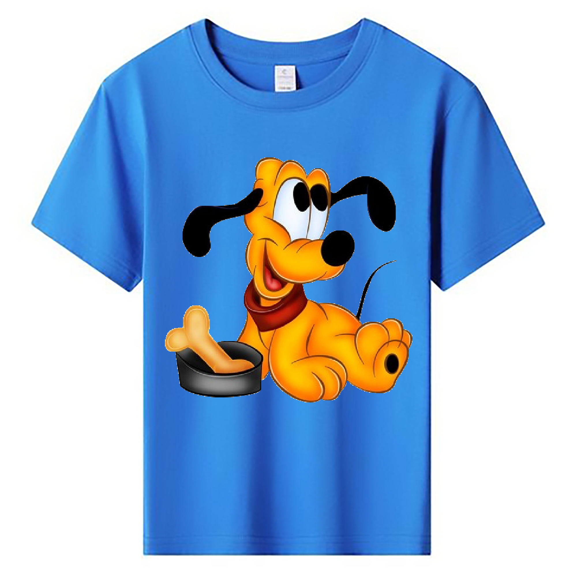 ミッキーマウス Mickey Mouse 綿100％キッズTシャツ（フロントプリント）